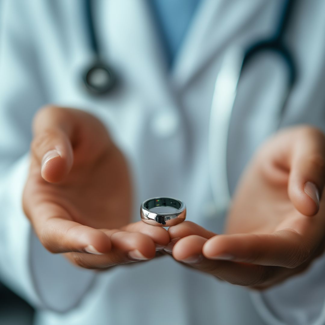 Anillo Inteligente Medidor de Salud y Bienestar