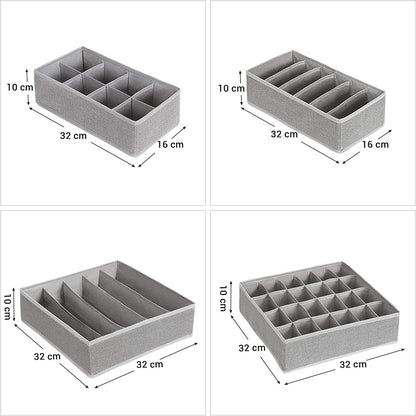 JUEGO DE 4 ORGANIZADOR DE CAJONES